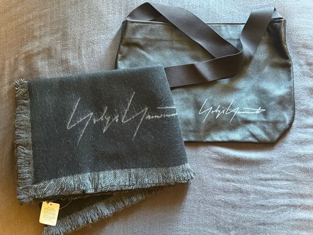 【yohjiyamamotoショルダーバック+ブランケット】