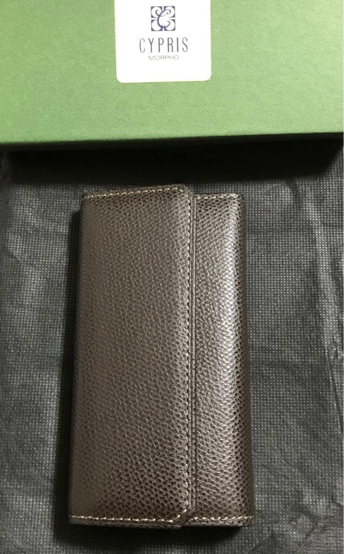 キプリス キーケース チョコ 茶 トリロジー