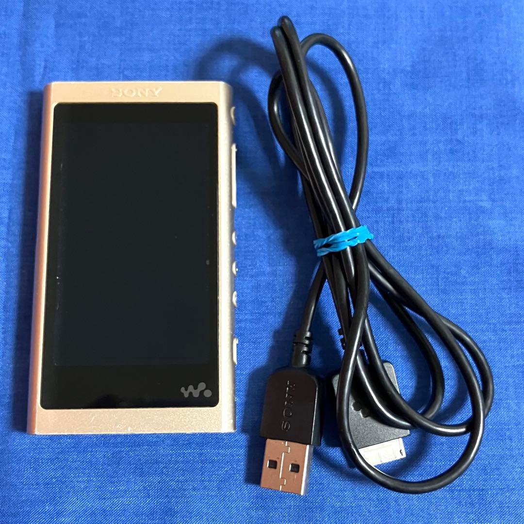【充電△】ソニー ウォークマン NW-A55 16GB ペールゴールド