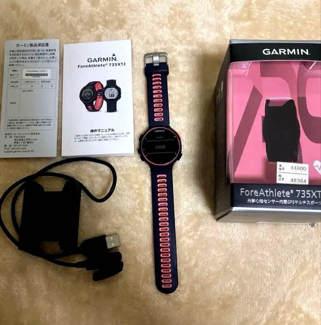 ガーミン 735XTJ foreathlete garmin 美品