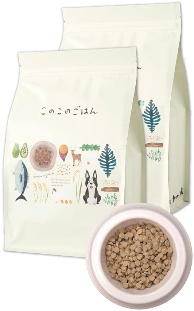 このこのごはん ドライフード 2袋セット