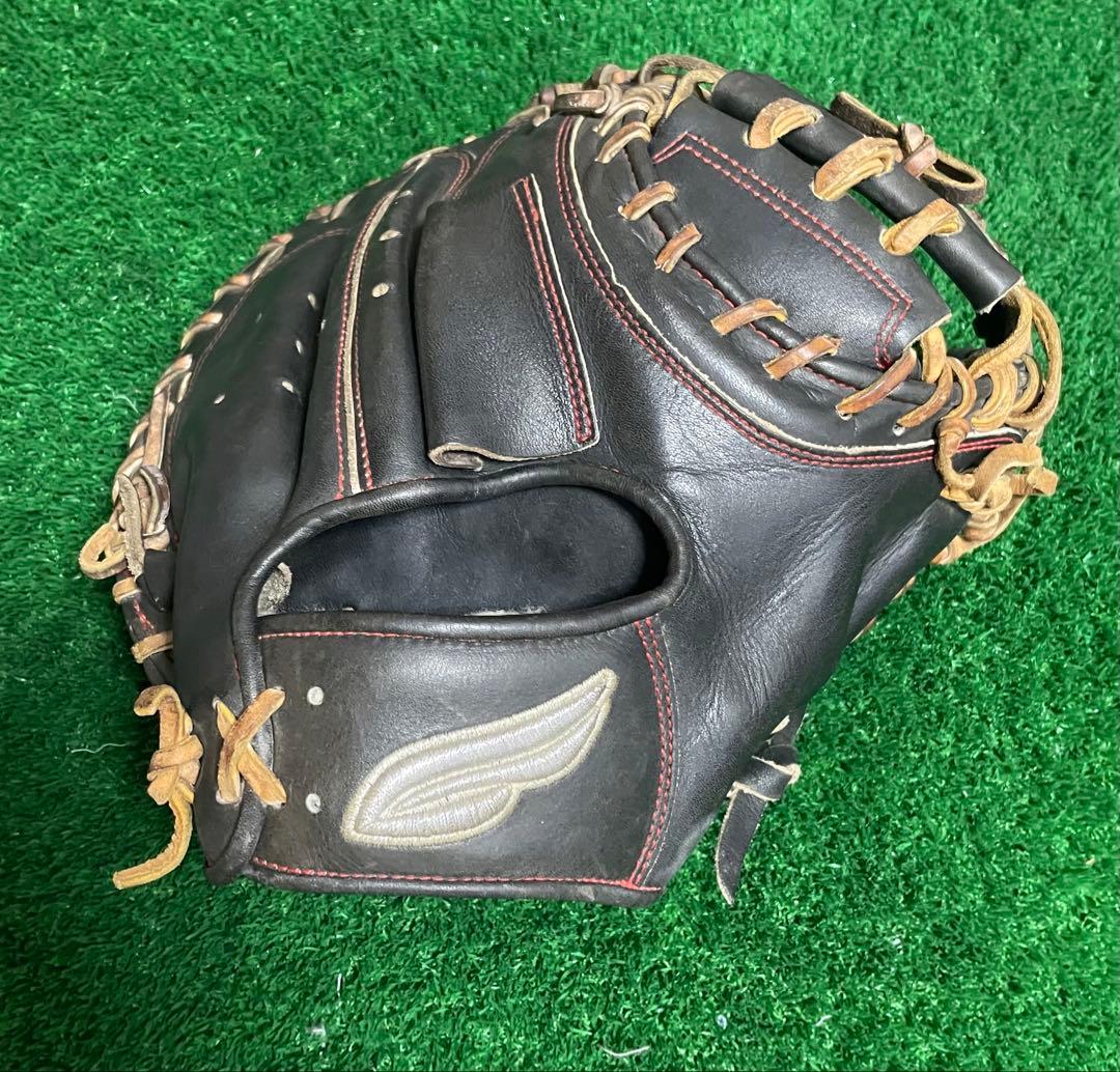 硬式キャッチャーミット エバード　黒