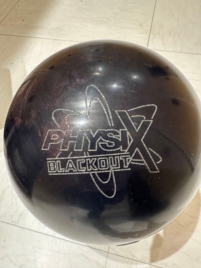 PHYSIX BLACKOUT 15ポンド　ボウリングボール