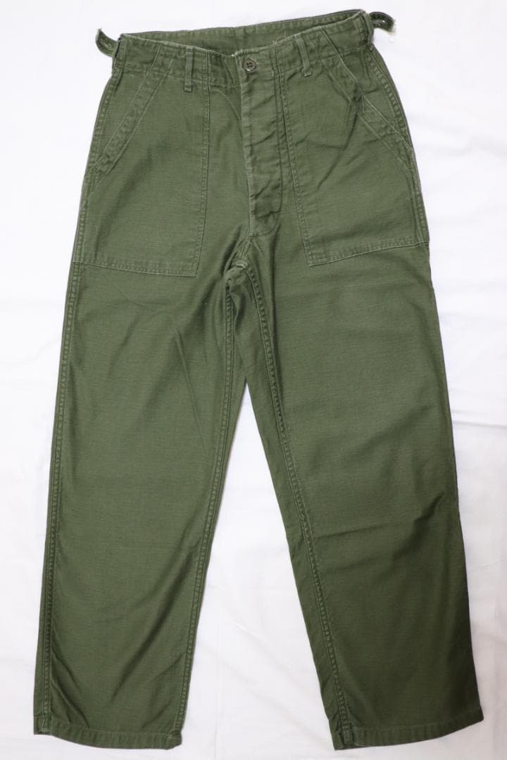50s US ARMY ベイカーパンツ サイドアジャスター付き ビンテージ S