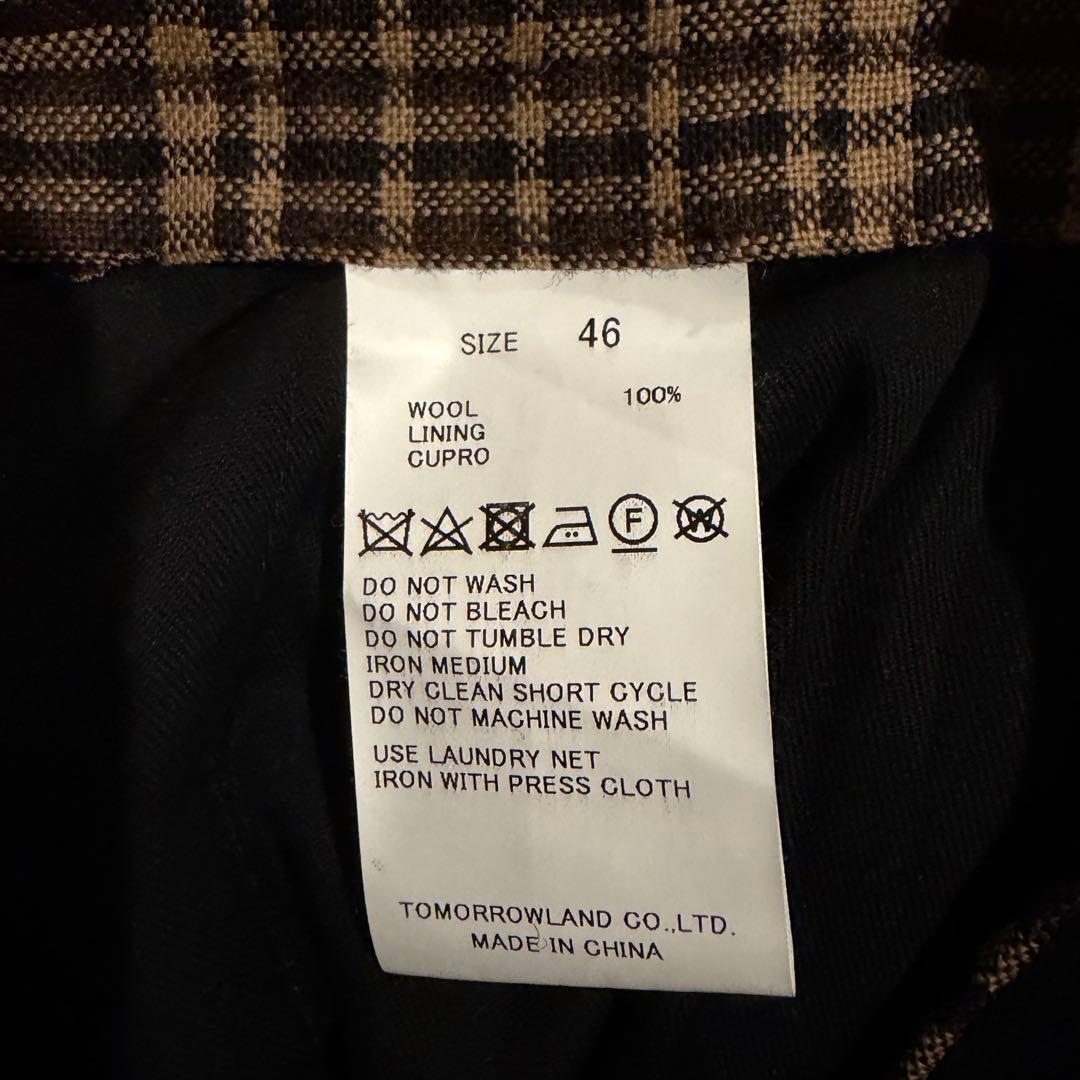 【美品】トゥモローランド　セットアップ