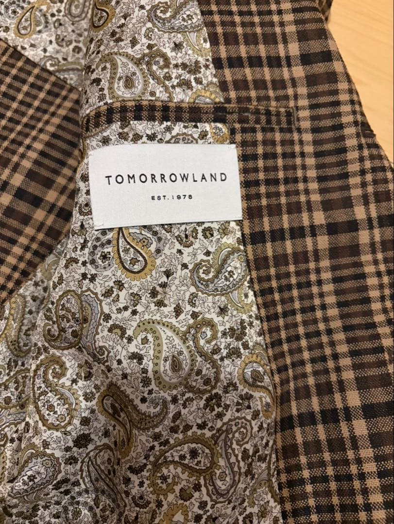 【美品】トゥモローランド　セットアップ