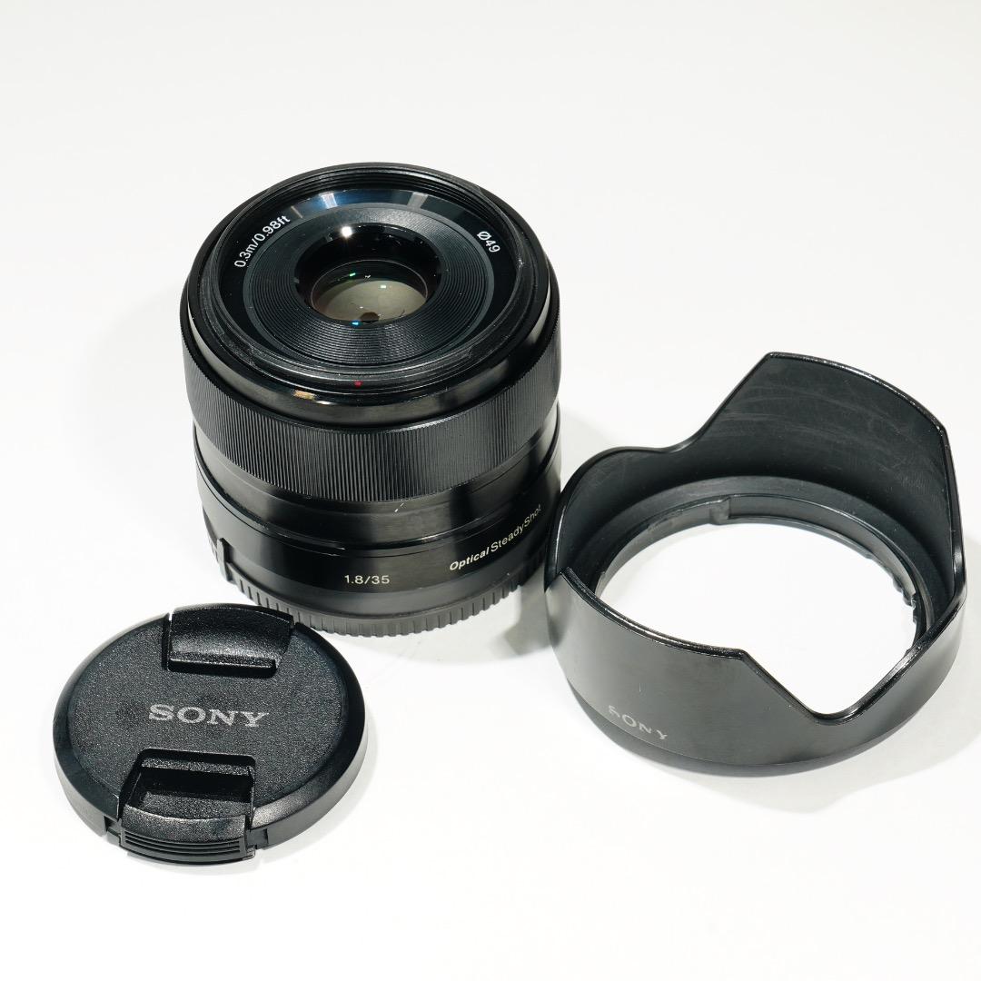 【美品】動作◎ SONY E 35mm F1.8 OSS 神レンズ 391