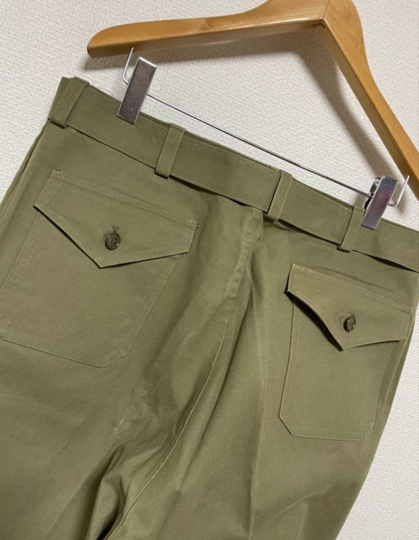 60s モーターサイクルパンツ イタリア軍 ユーロミリタリー カーゴパンツ