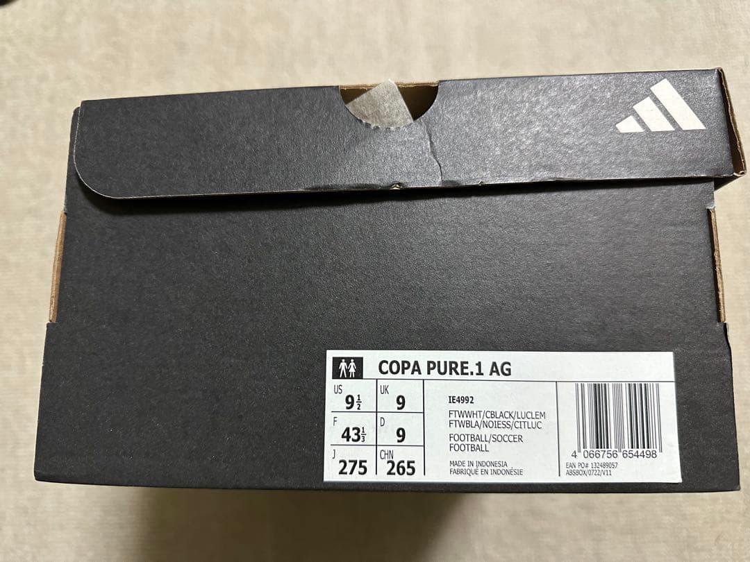 シューズ adidas COPA PURE. AG 27.5cm