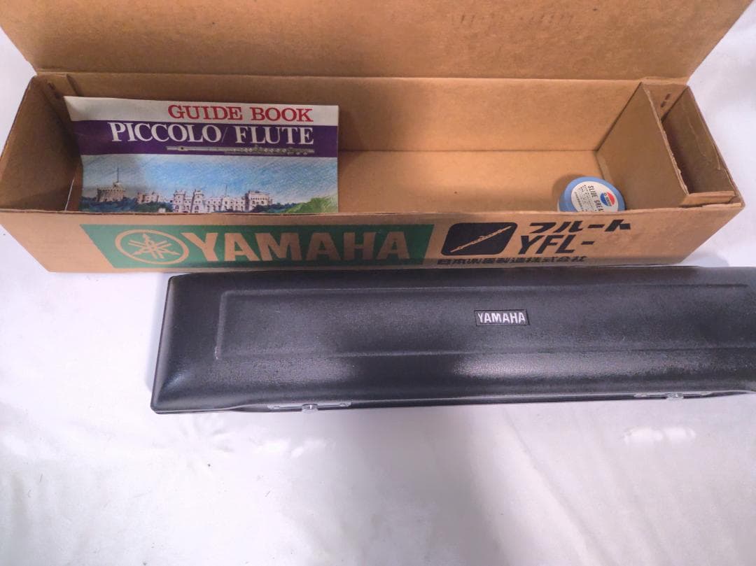 YAMAHA YFL-31 フルート 頭部管銀製 動作良好 箱付き #2296