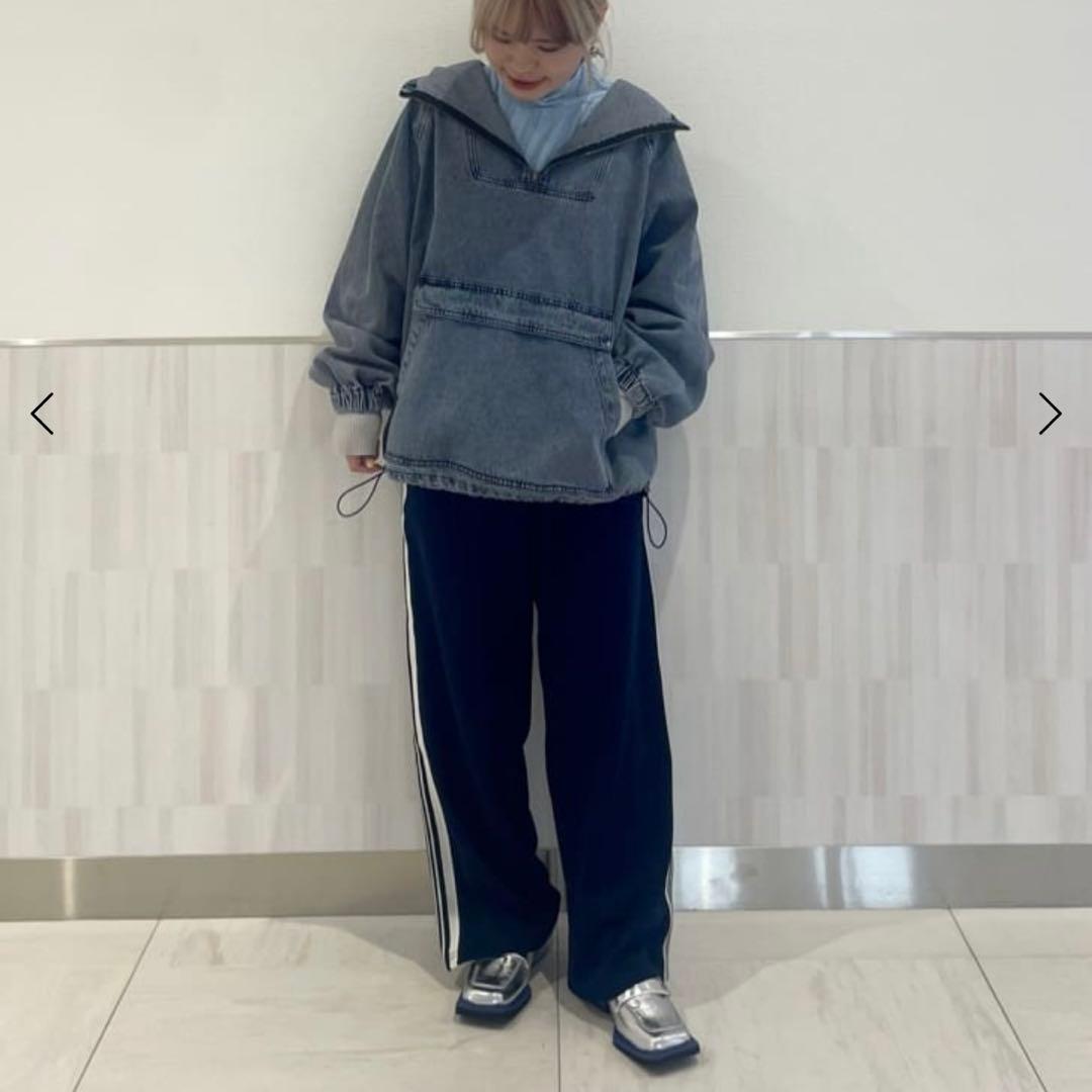 【新品未使用】アノラックパーカー　デニム　フーディ　ヤマダヤ