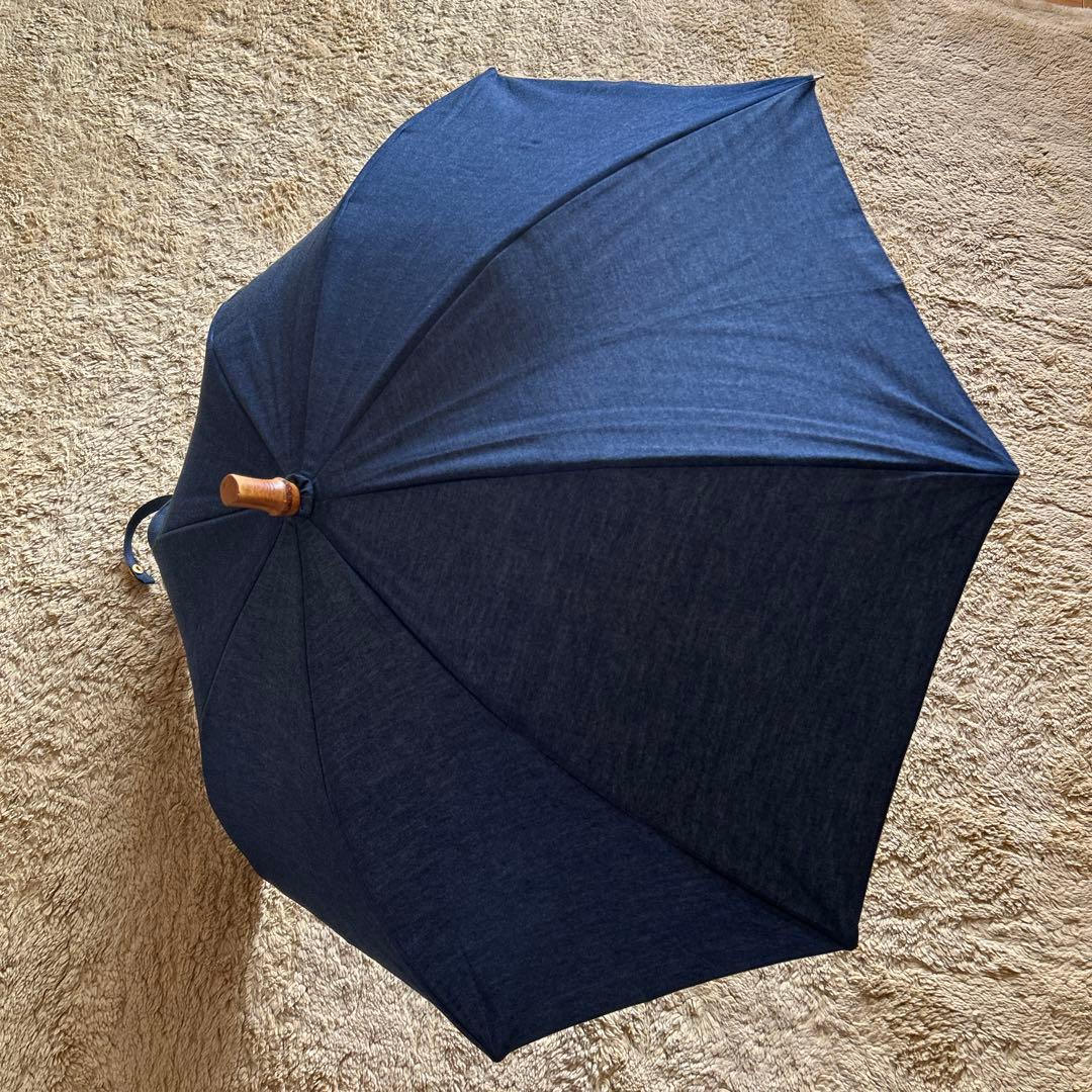トラディショナル　ウェザーウェア　晴雨兼用 木製ハンドル