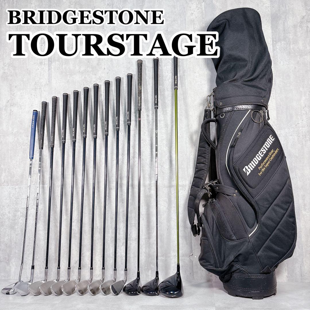 T123 ツアーステージ ゴルフクラブ メンズ フルセット 14点 初心者 入門
