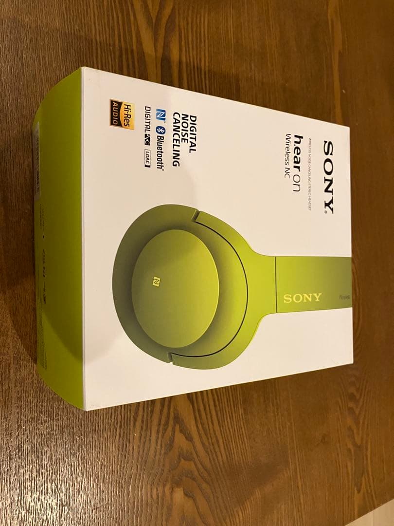 SONY hear on ワイヤレスヘッドホン ライトグリーン