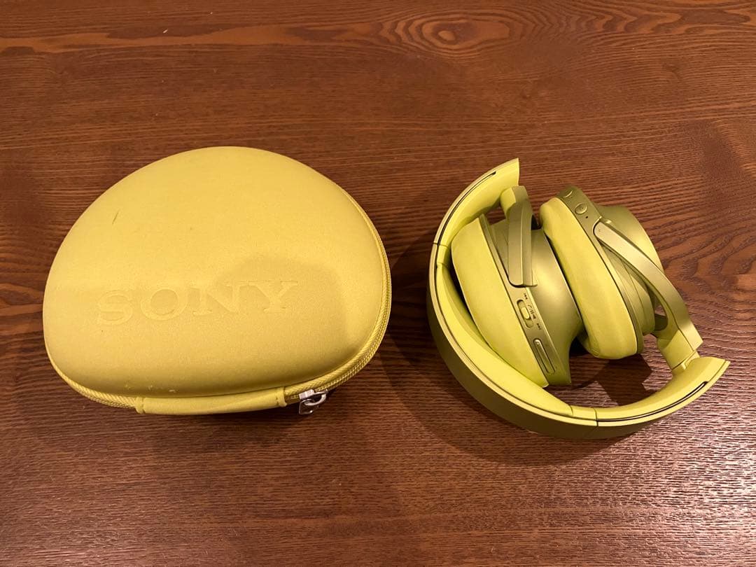 SONY hear on ワイヤレスヘッドホン ライトグリーン