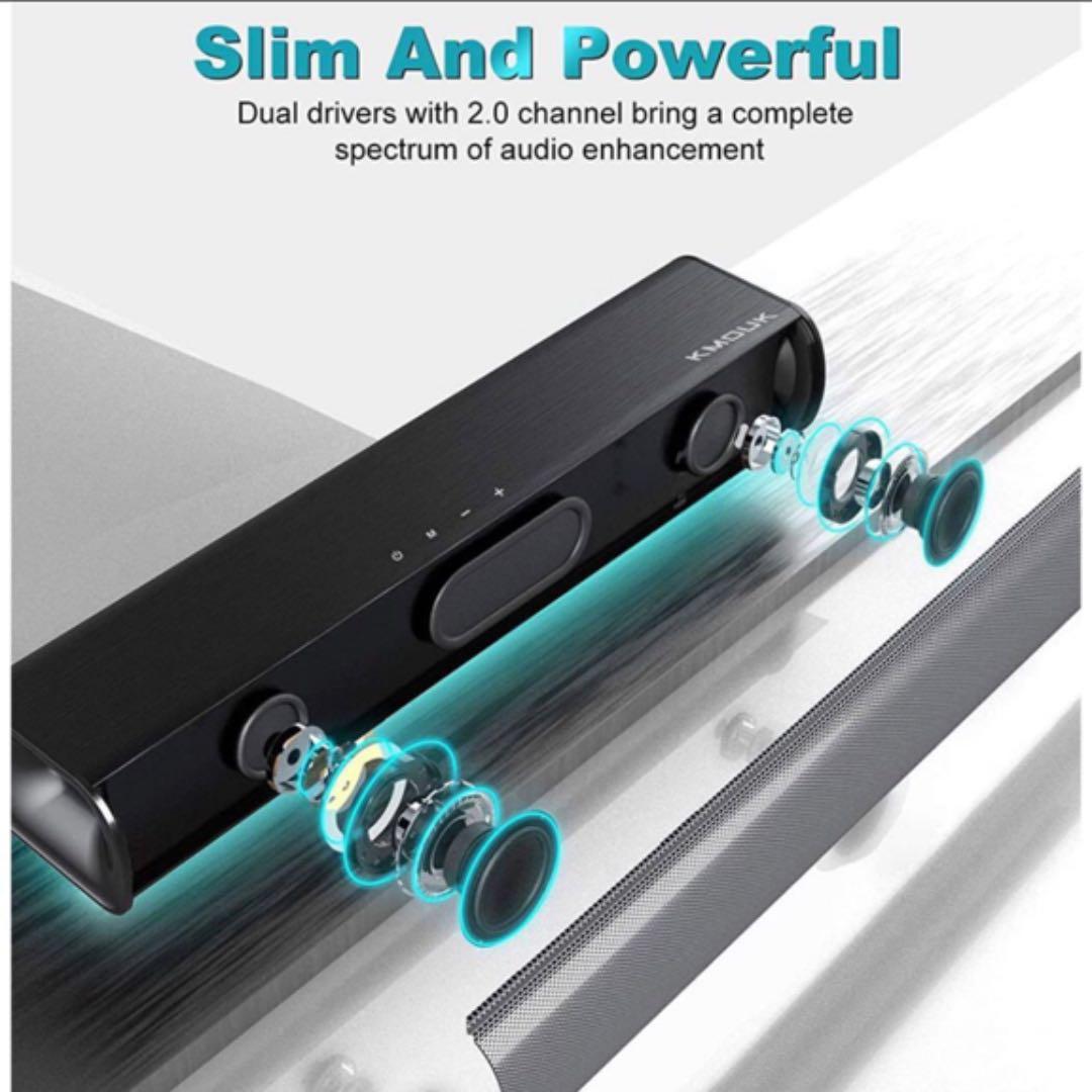 サウンドバー ホームシアター テレビ スピーカー Bluetooth 5.0