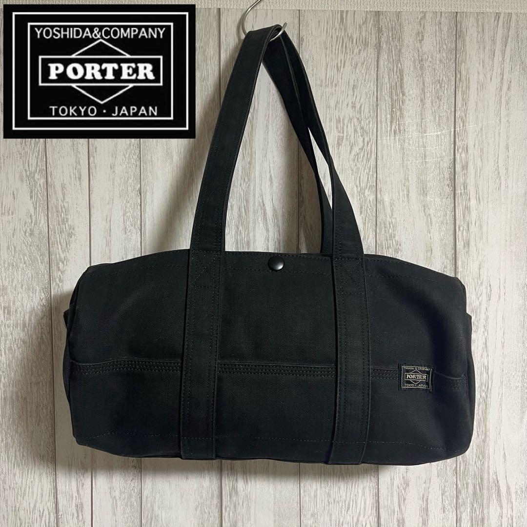 【廃盤品】ポーター PORTER サニー ドラムバッグ ミニボストン キャンバス