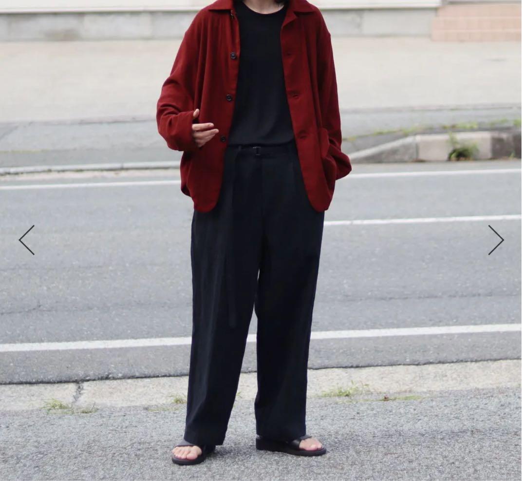 ジャケット・アウター ULTERIOR 25AW WOOL SILK MESH SH-COVERALL