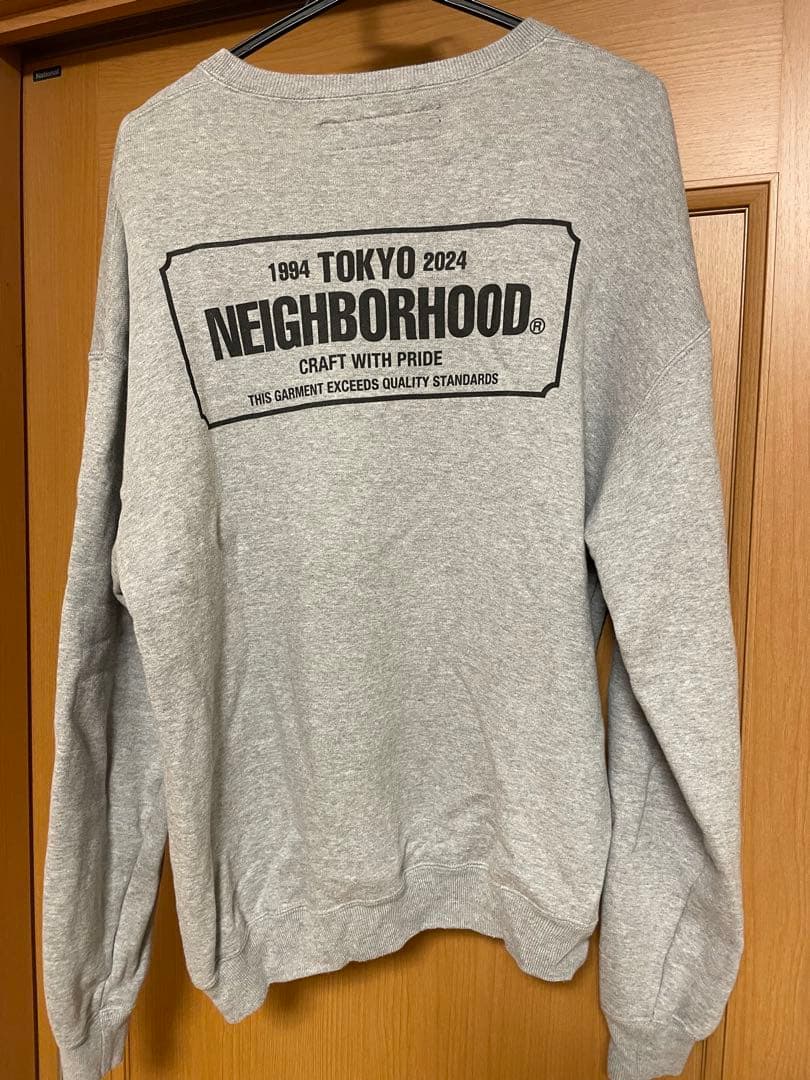 NEIGHBORHOOD スウェット Sサイズ グレー