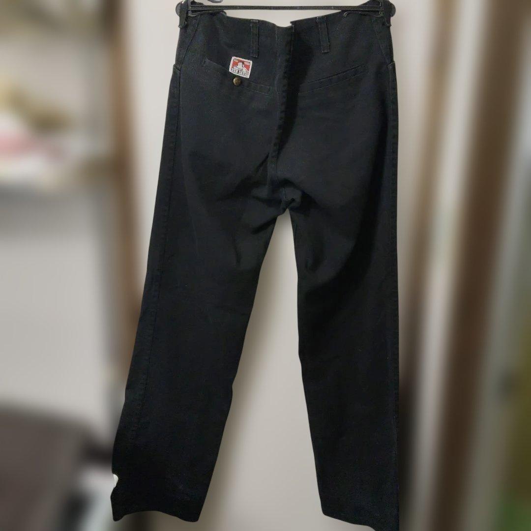 希少　黒フリスコ　BENDAVIS　ブラック ワークパンツ 34インチ