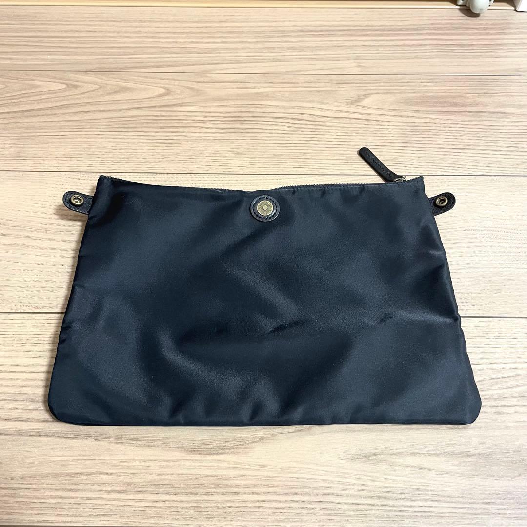 未使用級・超格安/バーバリーブルーレーベル　トートバッグ　ブラック　ナイロン