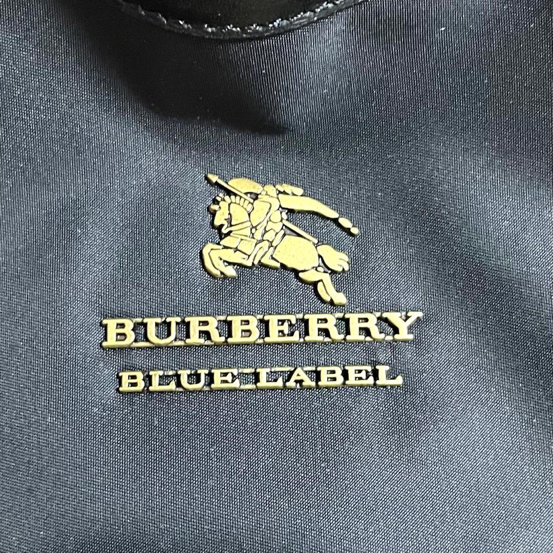 未使用級・超格安/バーバリーブルーレーベル　トートバッグ　ブラック　ナイロン