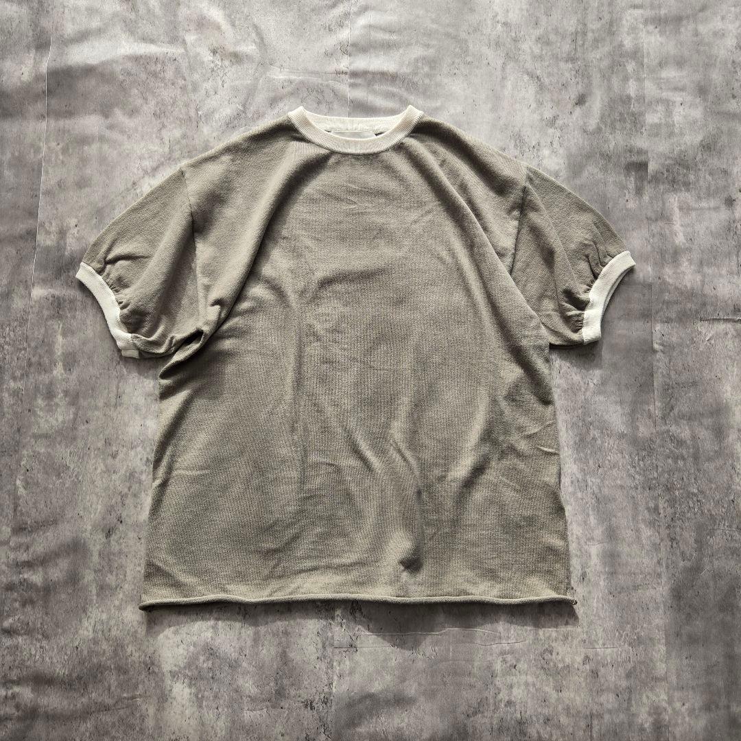 極上肌触り extreme cashmere コットンカシミヤニットTシャツ