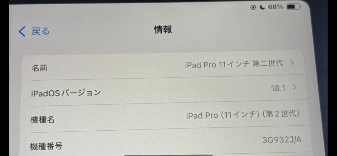 【値下げ中‼️】iPad Pro第2世代11インチ128GB+Appleペンシル