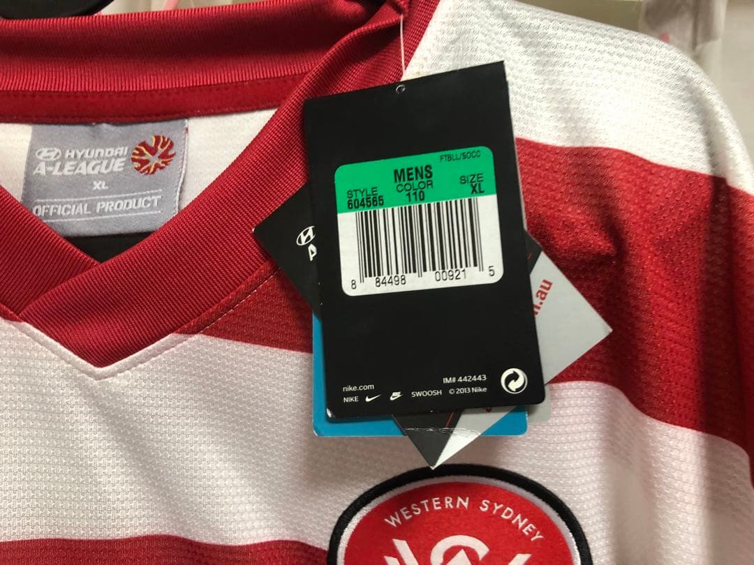 ナイキ製 タグ付 直筆サイン シドニーワンダラーズ　小野伸二