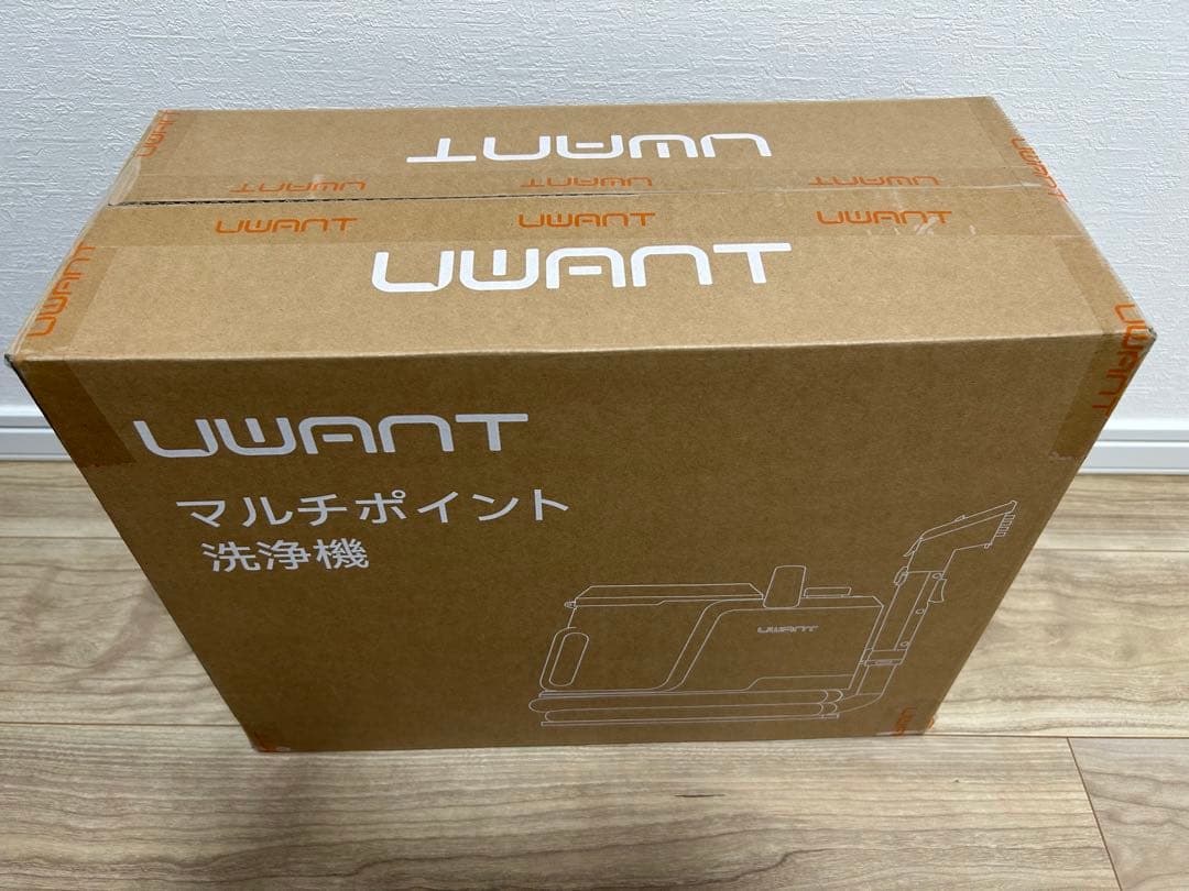 ⭐️新品⭐️uwant 100℃蒸気噴射 18000Pa超強吸引力スチームクリーナー