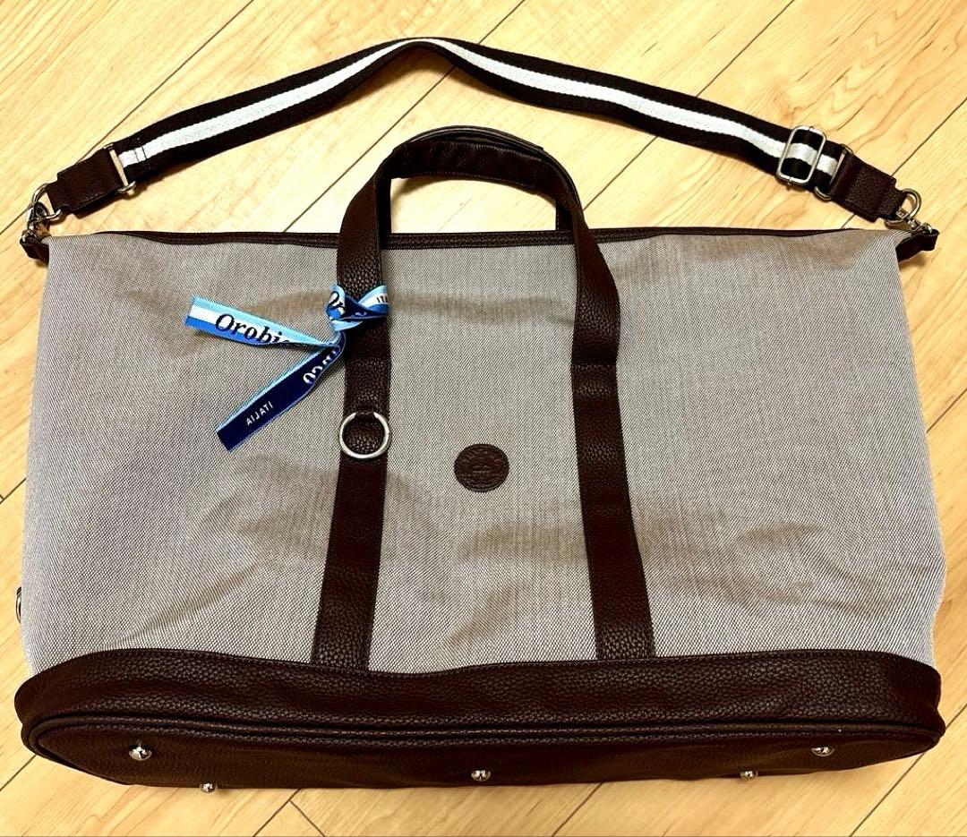 オロビアンコ　キャンバス　ボストンバッグ　ゴルフ　旅行