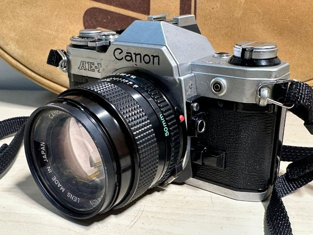 Canon AE-1 フィルム一眼レフカメラ FD 50mm