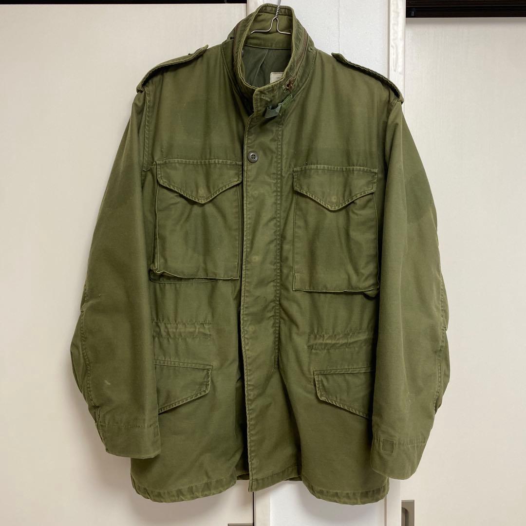 アメリカ軍 米軍 m65ジャケット 実物 3rd ALPHA社 70年代