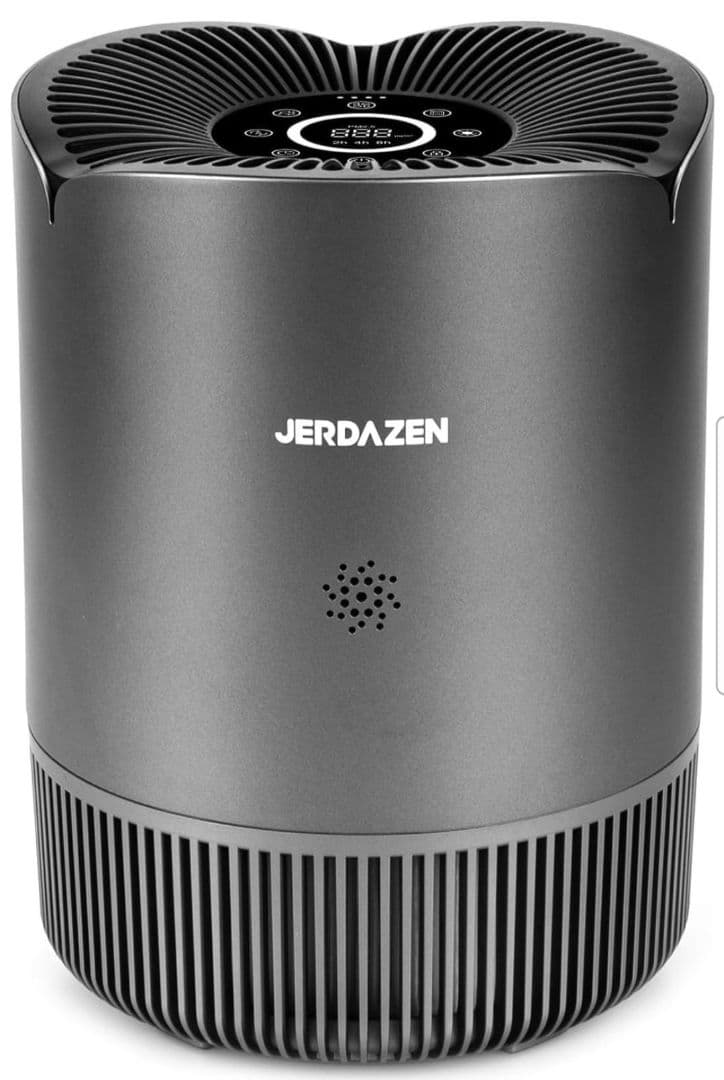 空気清浄機/17畳集じん ペット花粉hepa フィルター静電フィルター グレー