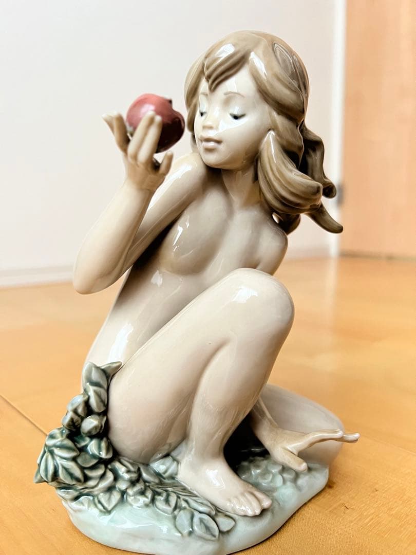 【希少品】リヤドロ　1482 イヴ　渚にて　1985〜1988 廃盤品