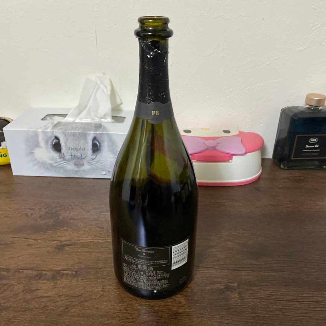 【超希少品】ドンペリ P3 空瓶　1993年