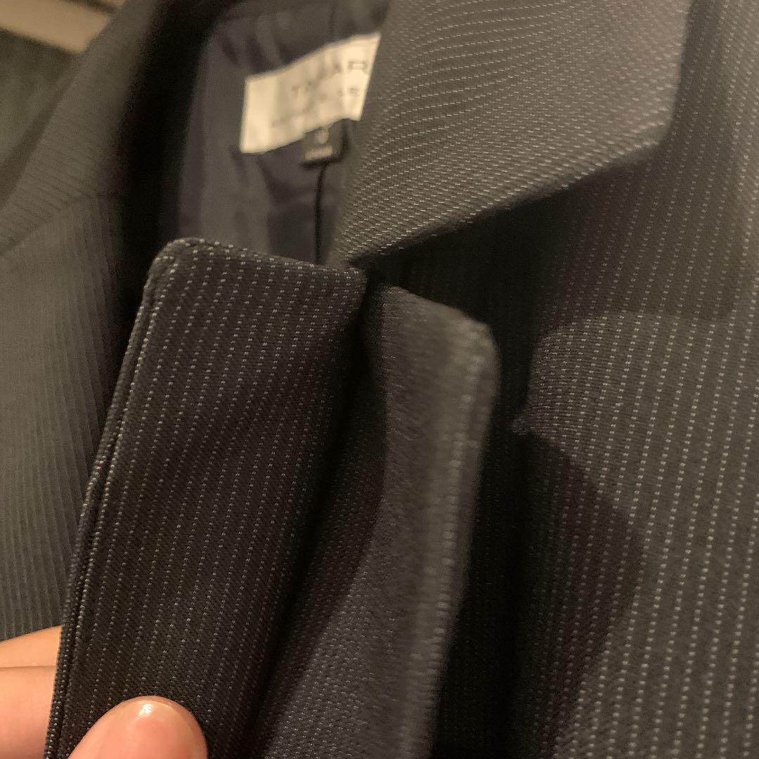 【美品】TAHARI タハリ＊濃紺スーツ ジャケットスカート