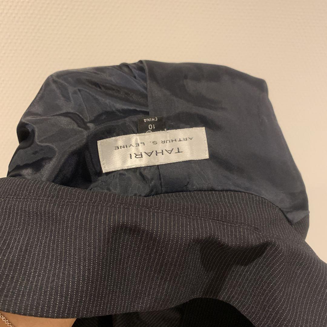 【美品】TAHARI タハリ＊濃紺スーツ ジャケットスカート
