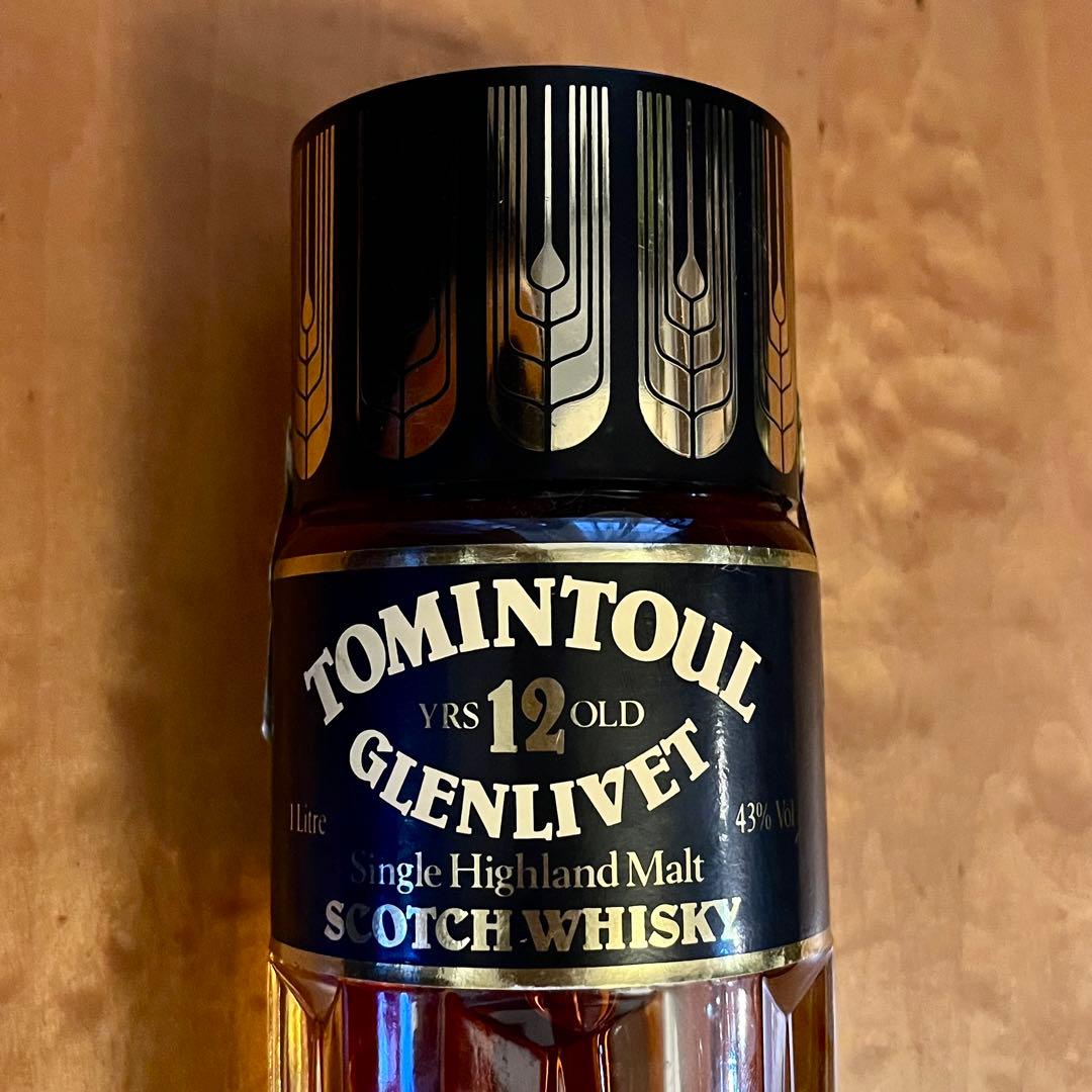 ‼️専用❣️ウイスキTOMINTOUL トミントール グレンリベット 12年 古酒