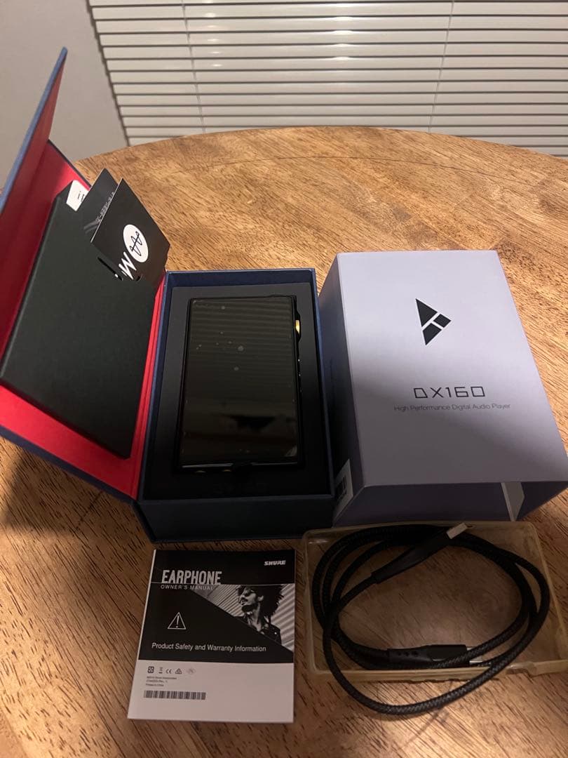 Ibasso DX160 高性能デジタルオーディオプレーヤー ブラック