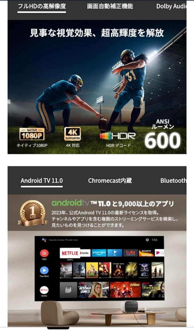 ETOE A193 プロジェクター本体