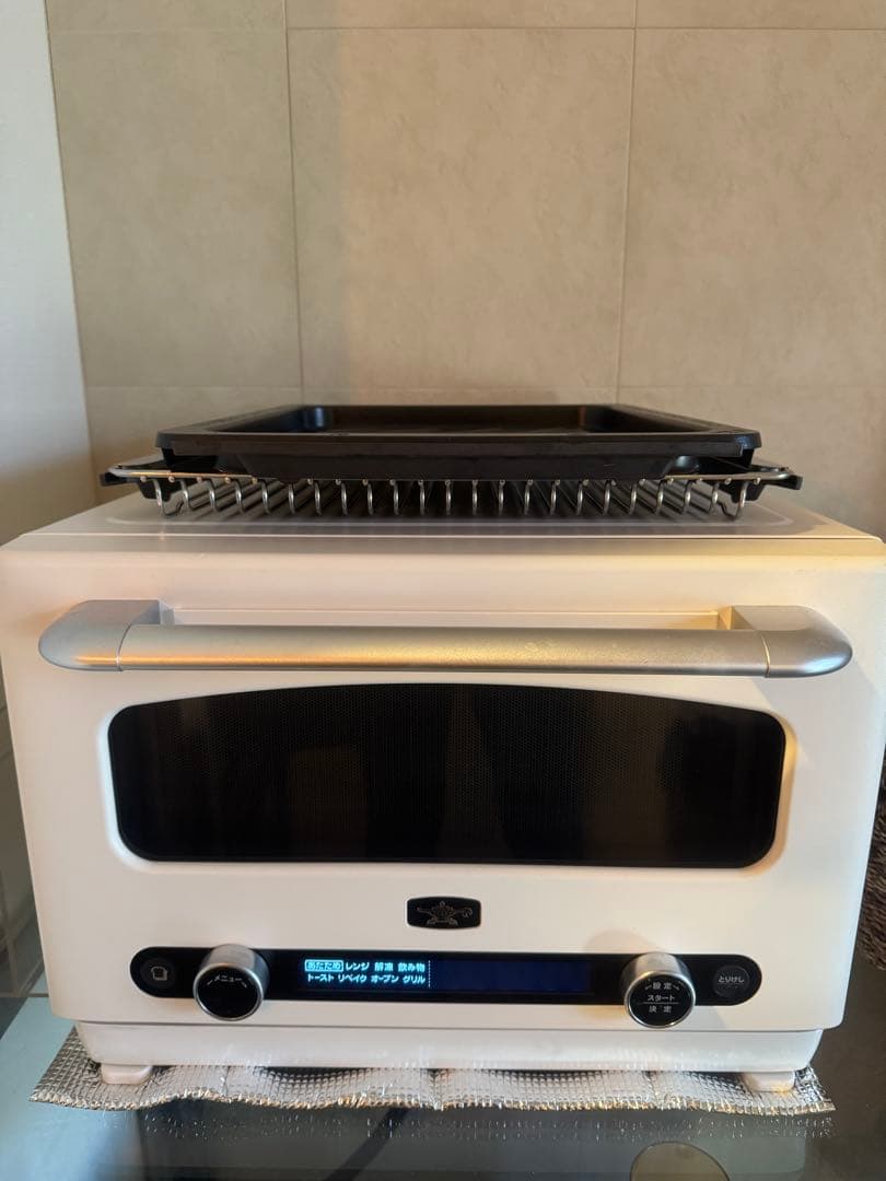 美品 アラジングラファイトオーブンレンジ AEM-G14A(G) 箱なし