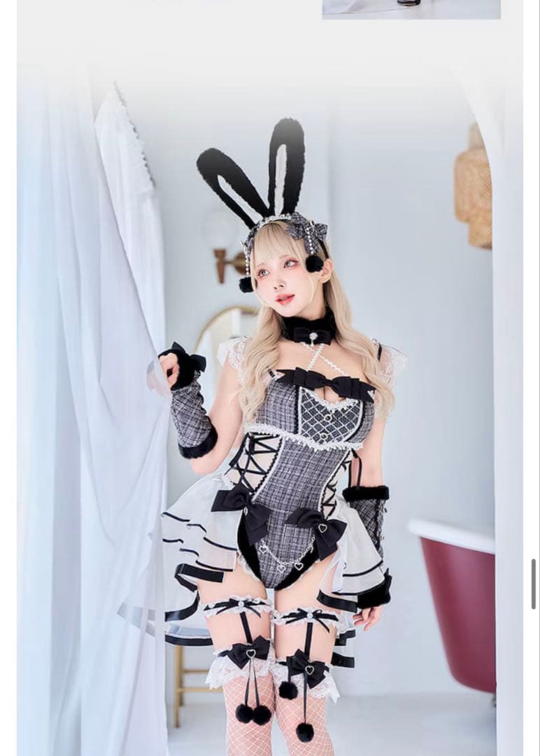 マリームーン ベルチュールツイードバニー MLサイズ