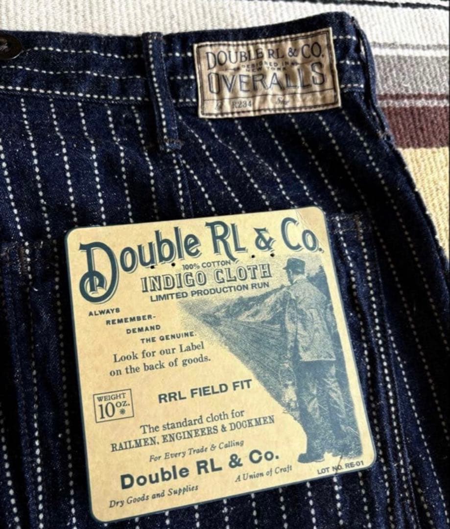 新品未使用RRL リミッテッドエディションワークパンツ 31/30 5ポケット