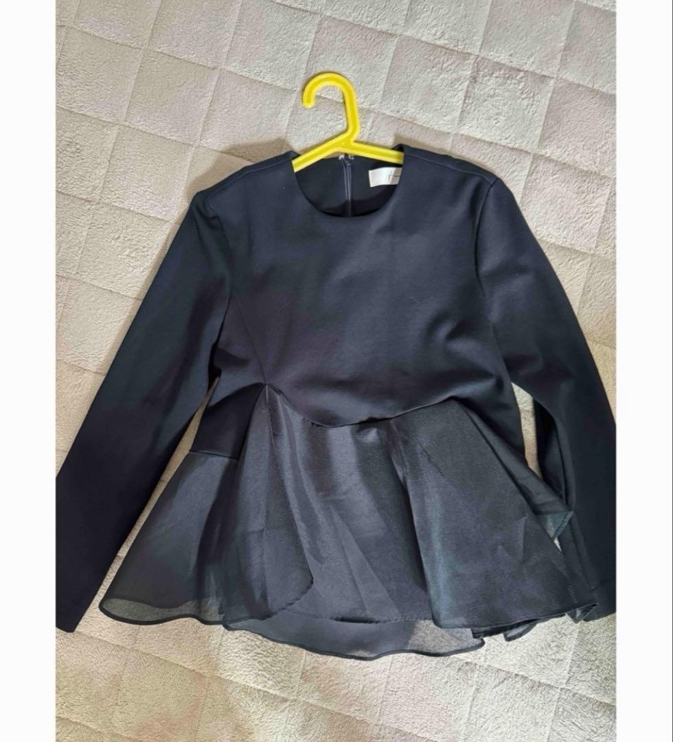 りつheve アシンメトリーペプラムBL