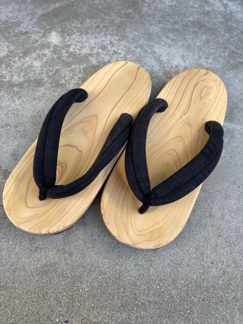 BEAMS JAPAN 別注　うらつか工房　下駄　サンダル　ビームス　27.5