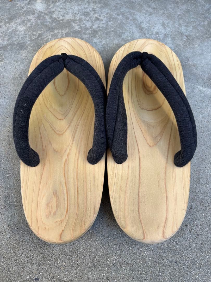 BEAMS JAPAN 別注　うらつか工房　下駄　サンダル　ビームス　27.5