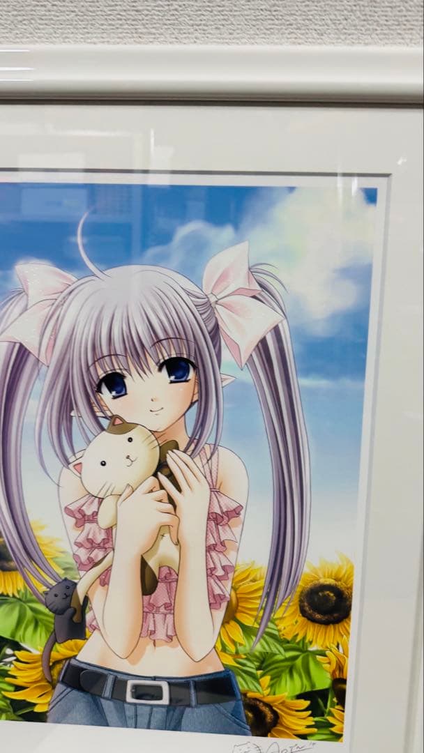 CUTIE PARTNERS 西又葵 版画 ミクスドメディア 作品保証あり