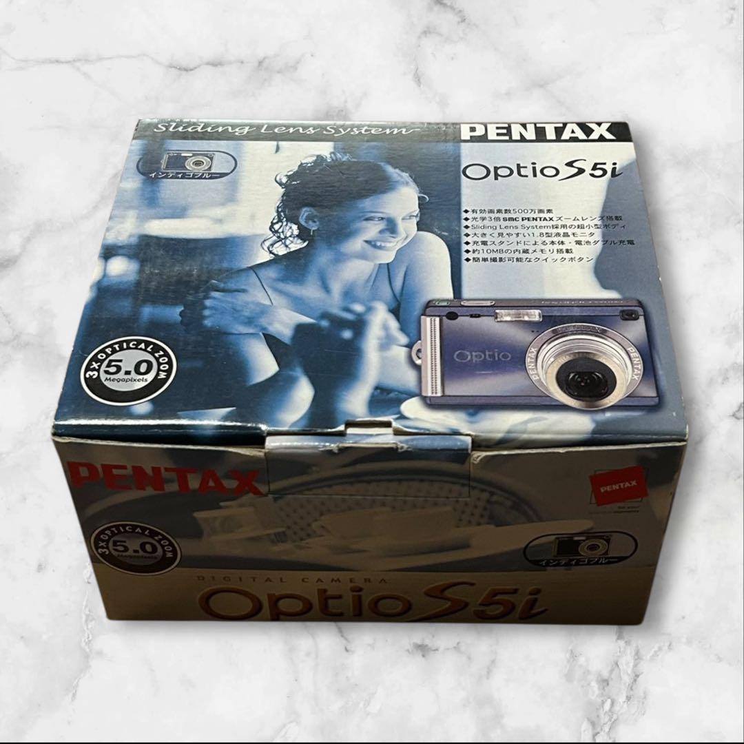 PENTAX Optio S5i インディゴブルー