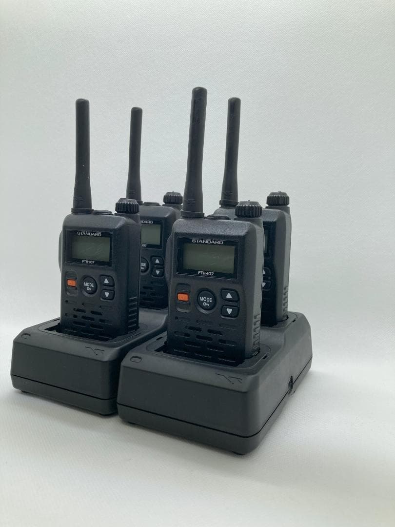 特定小電力トランシーバー STANDARD FTH-107 4台セット